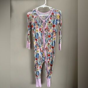 Little sleepies  18-24 months zippy OG wildflowers